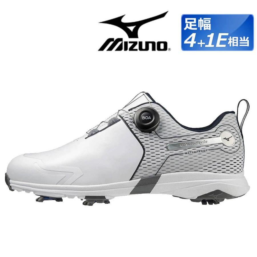 【新品】ミズノ ワイドスタイル SL ボア 25.0㎝　ゴルフシューズ　売り切り ゴルフシューズ ミズノ MIZUNO ワイドスタイル SL ボア シューズ