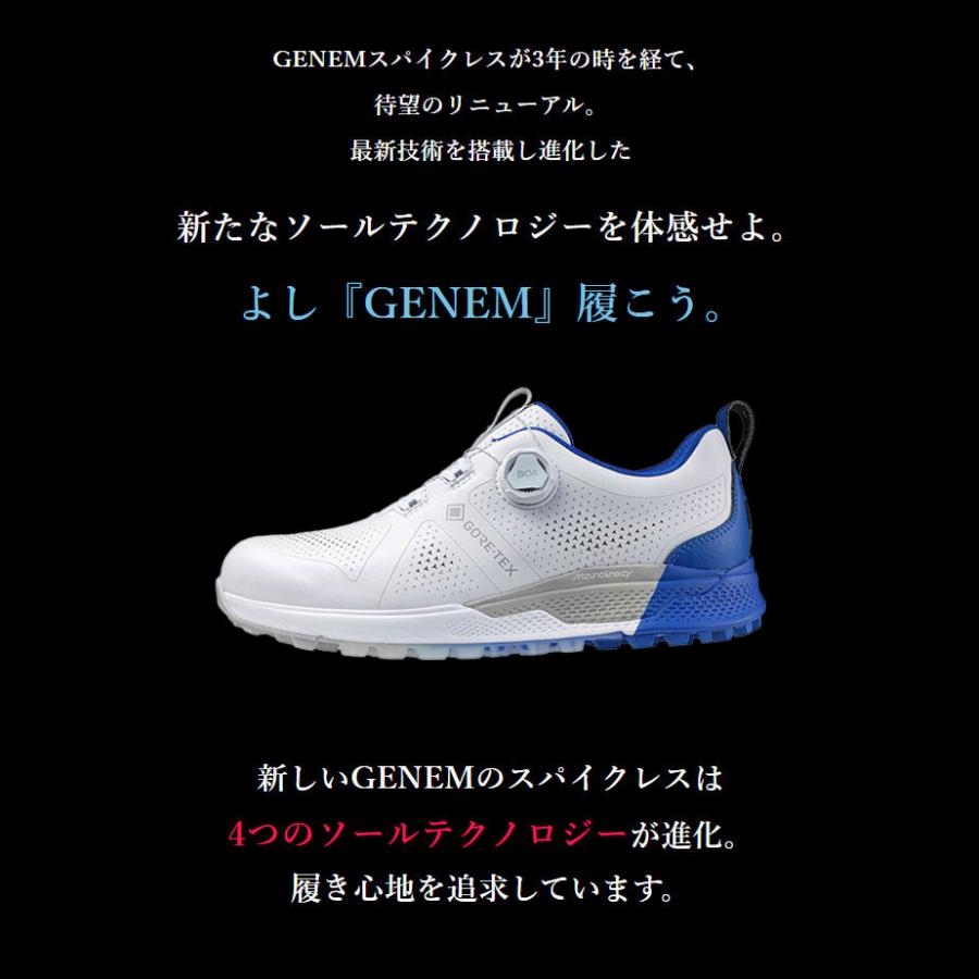 MIZUNO（ミズノ） ジェネム GENEM WG GTX ボア ゴルフ シューズ メンズ