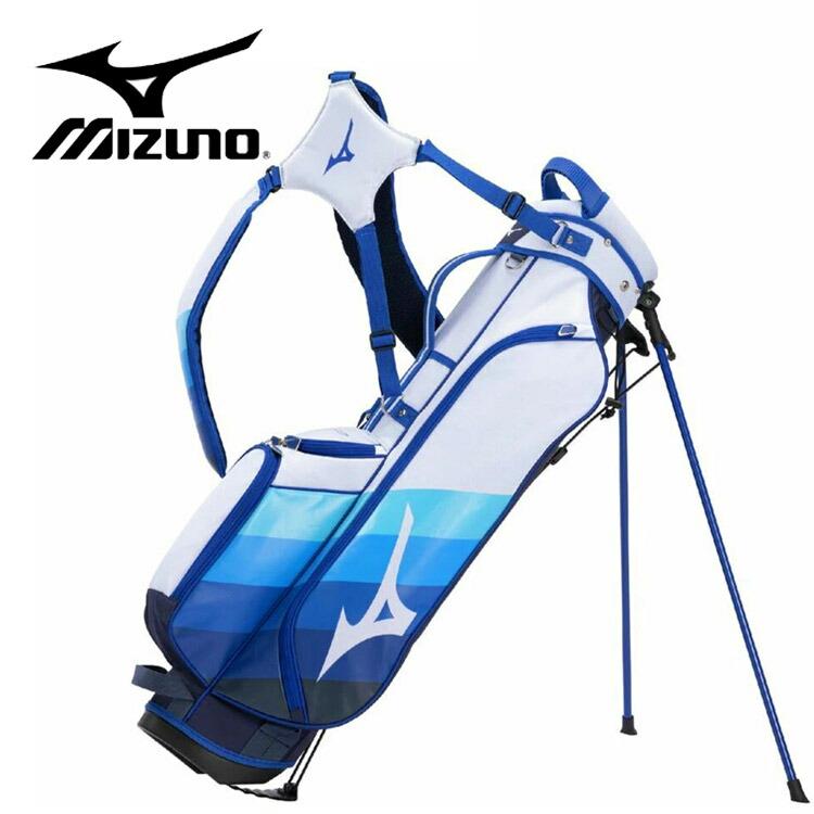 MIZUNO - 【美品】MIZUNO(ミズノ)日本正規品 ツアースリム スタンドバッグ MIZUNO（ミズノ） Tour Slim Stand スタンド キャディバッグ メンズ