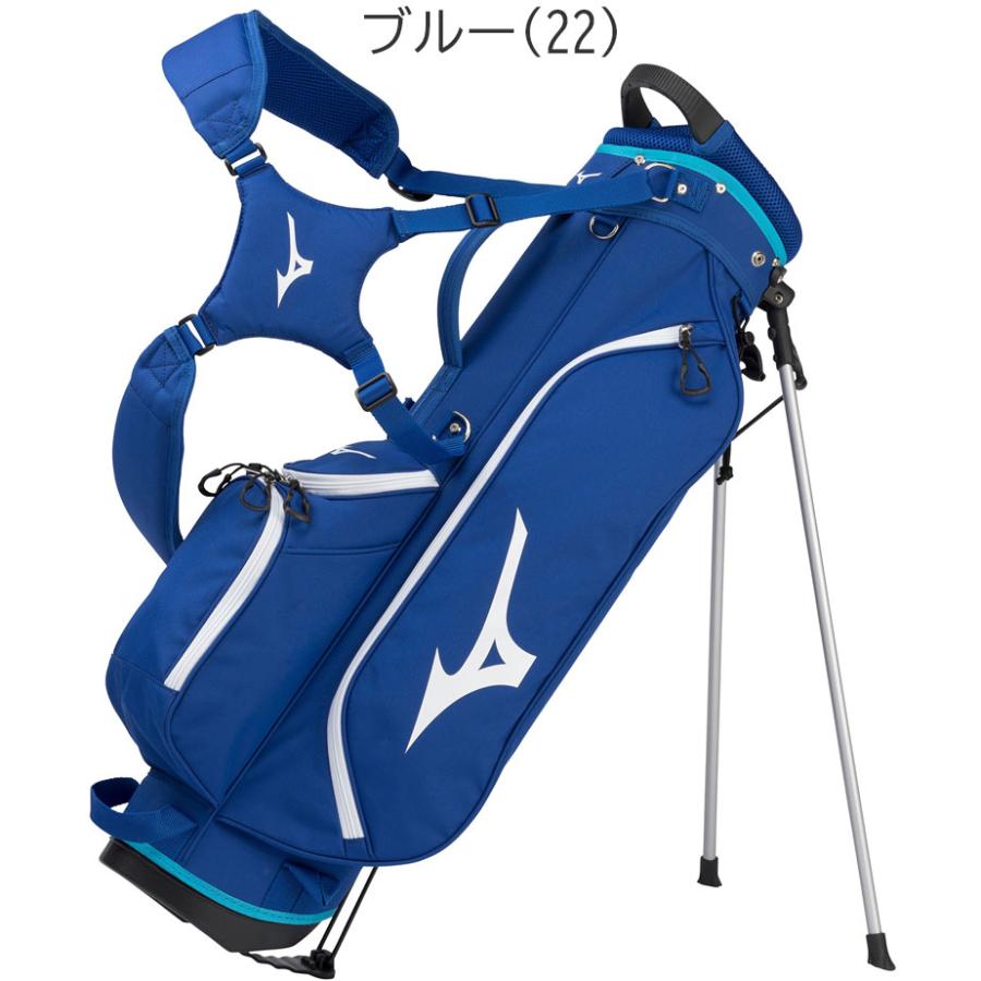 【未使用・タグ付き】Mizuno キッズ用ゴルフバッグ MIZUNO（ミズノ） キャディバッグ スタンド キャディバッグ 140タイプ