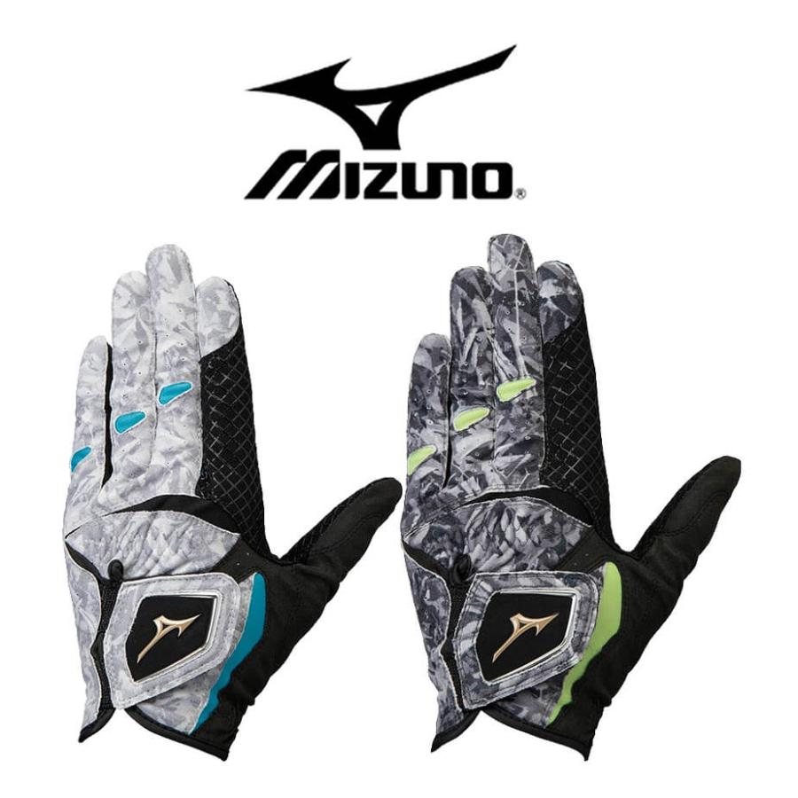 MIZUNO（ミズノ） 手袋 ダブルグリップ グローブ メンズ グレー×スカイ