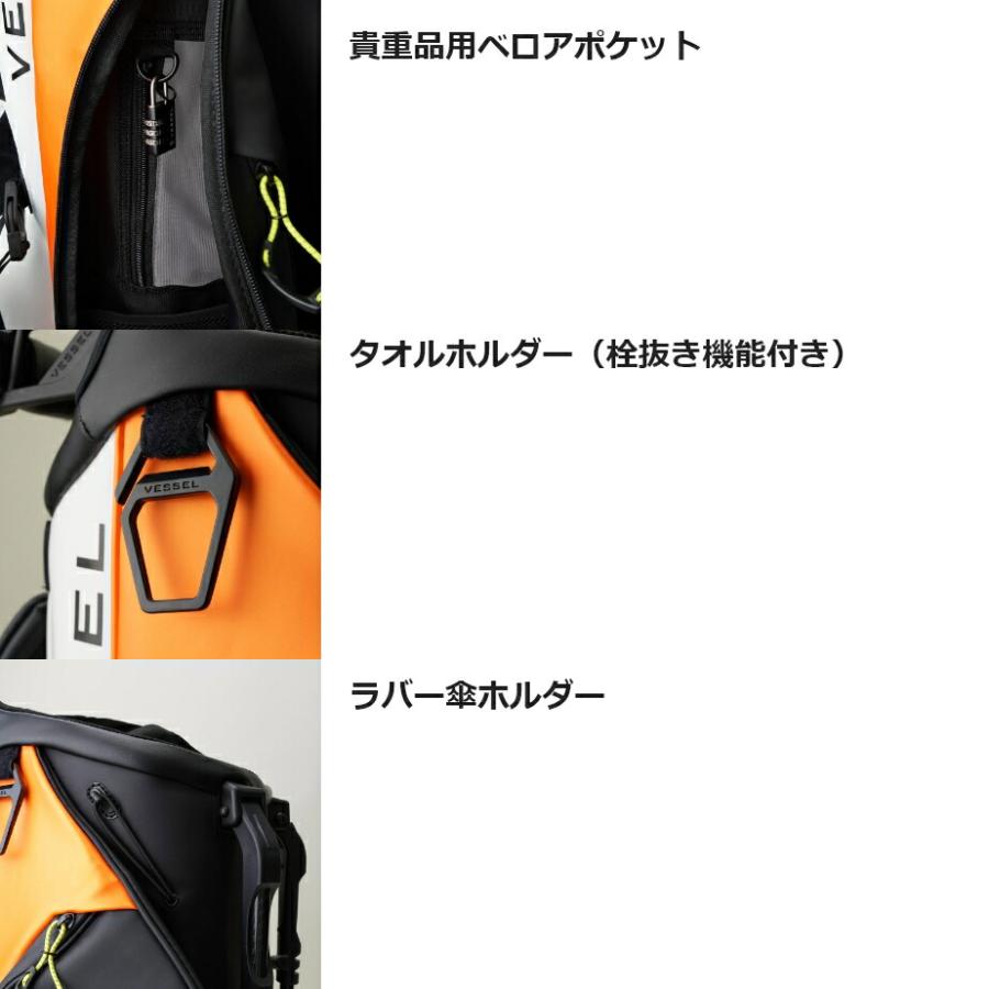 VESSEL ベゼル プレイヤー 3.0 スタンド キャディバッグ メンズ