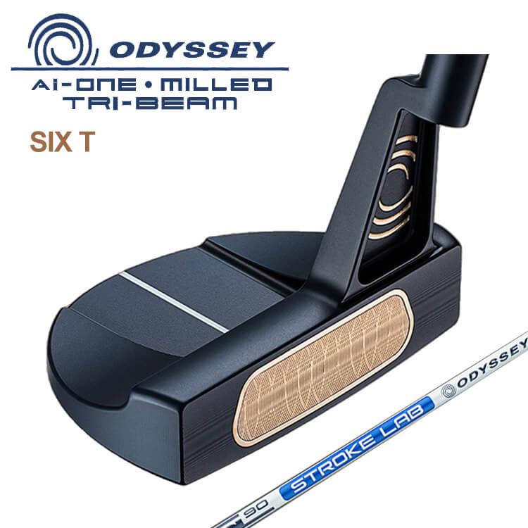 ODYSSEY A:ONE MILLED TRI-BEAM #6Tパター Ai-ONE MILLED TRI-BEAM SIX T CH パター(パター（単品）)|AI