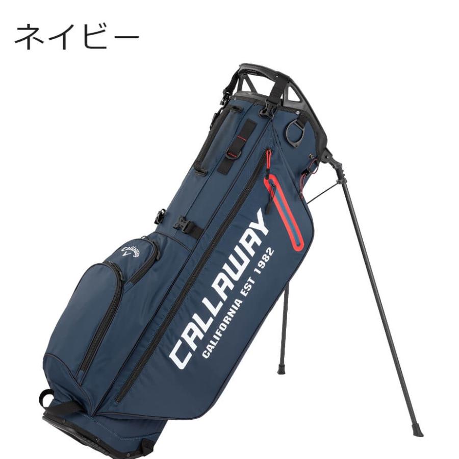 callaway キャロウェイ アスレ スタンド キャディバッグ ネイビー callaway キャロウェイ アスレ スタンド キャディバッグ ネイビー