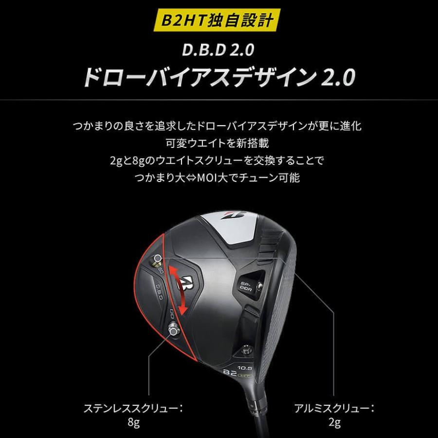 BRIDGESTONE GOLF ブリヂストン ゴルフ B2HT ドライバー SPEEDER NX