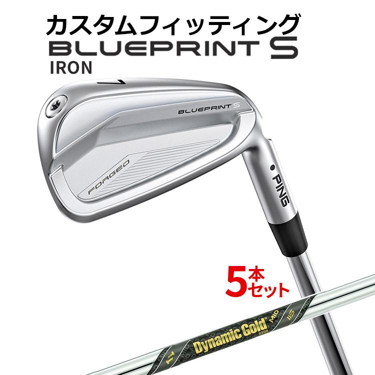 PING（ピン） 【カスタムフィッティング】ピン BLUEPRINT S 5本セット