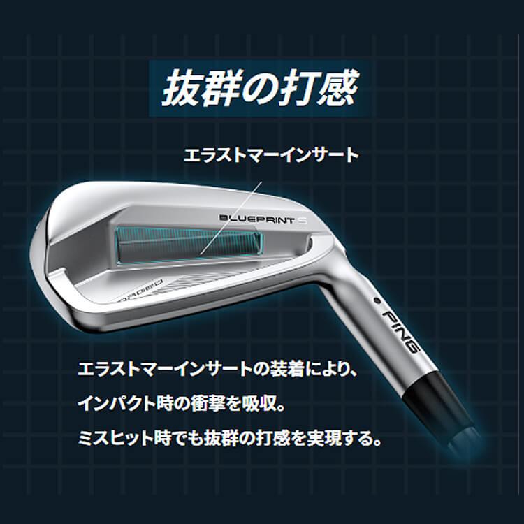 ピン BLUEPRINT S アイアン5本セット(#6-PW) DG EX TOUR ISSUE 