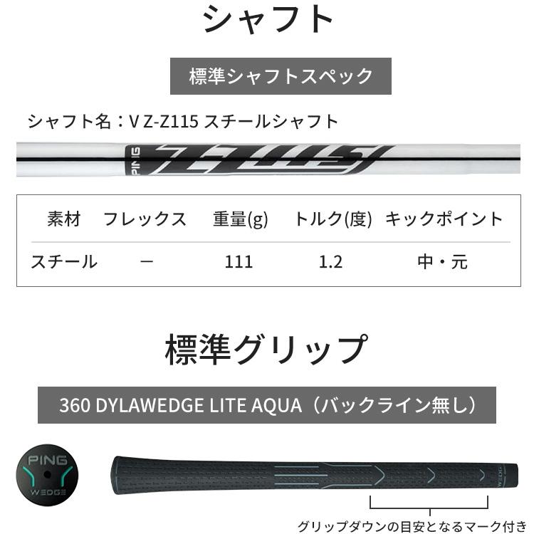 PING 【カスタムフィッティング】ピン BunkR ウェッジ Z-Z115