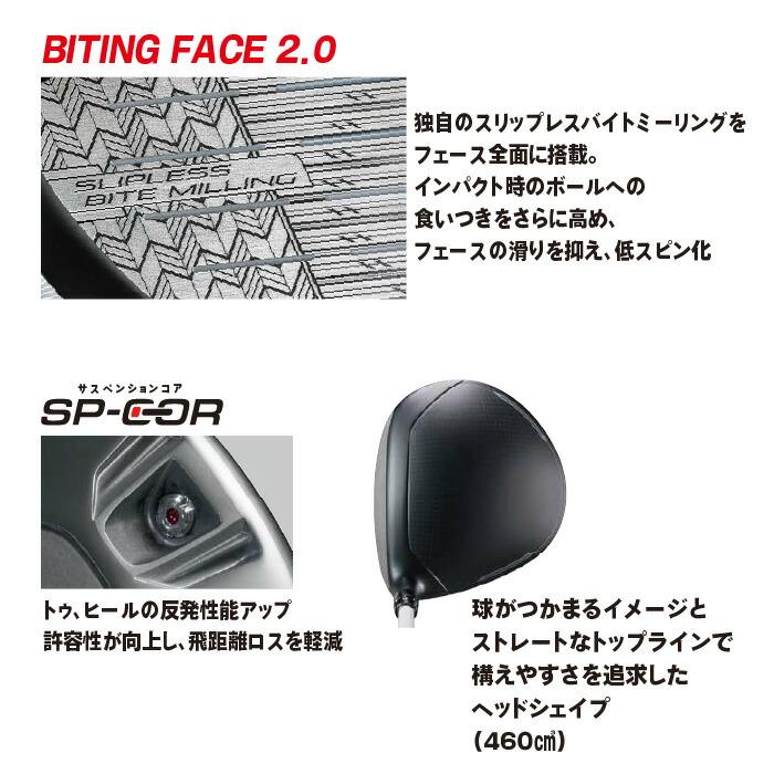 BRIDGESTONE GOLF ブリヂストン ゴルフ BX2HT ドライバー 右用 TENSEI