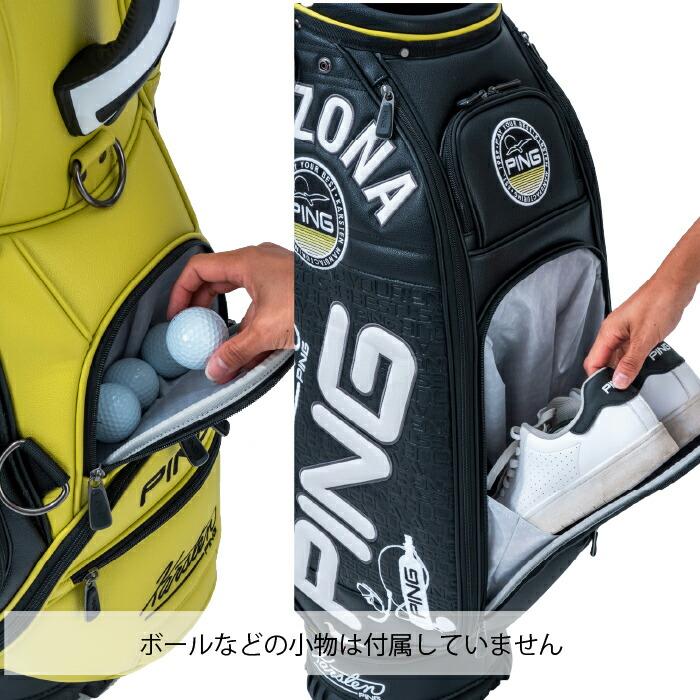 新品未使用★PING キャディバッグ イエロー×ブラック PING（ピン） 即納 PING MR.PING サーフ キャディバッグ CB-N2602