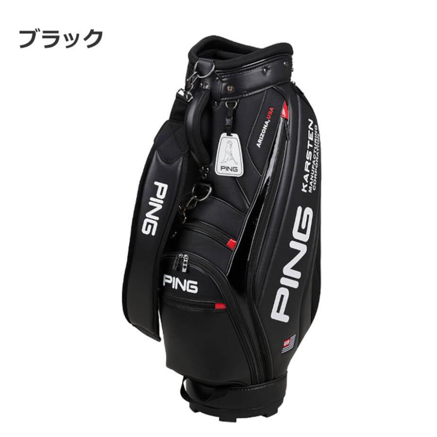 ping キャディバックCB-U2305 PUスポーツ PING ピン CB-U2305 PUスポーツ キャディバック メンズ ホワイト