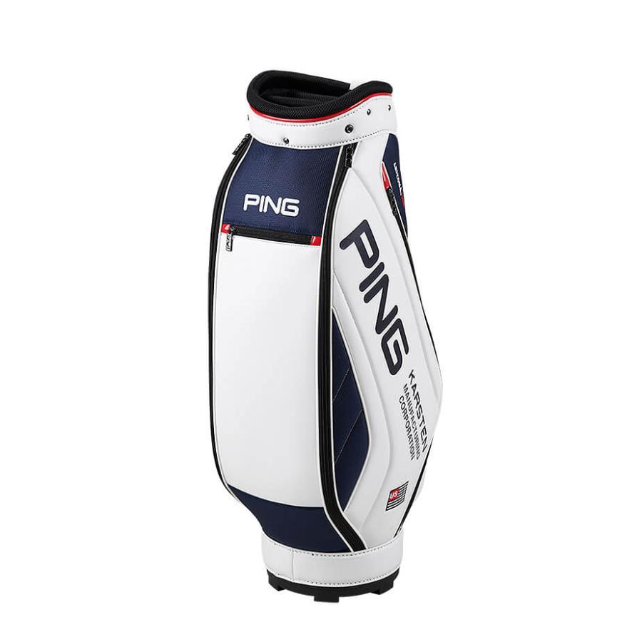 ping キャディバックCB-U2305 PUスポーツ PING ピン CB-U2305 PUスポーツ キャディバック メンズ ホワイト