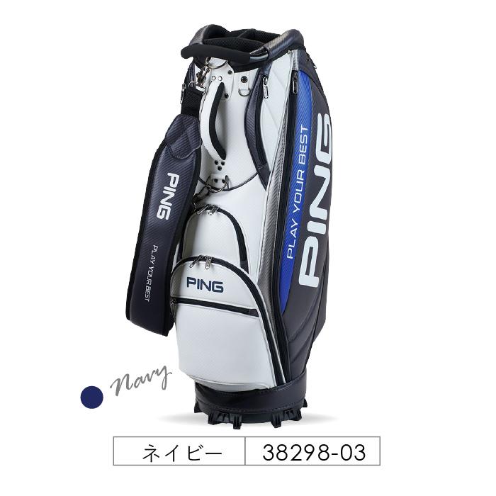 PING（ピン） CB-U2502 ソフトPU キャディーバッグ メンズ ゴルフ用品