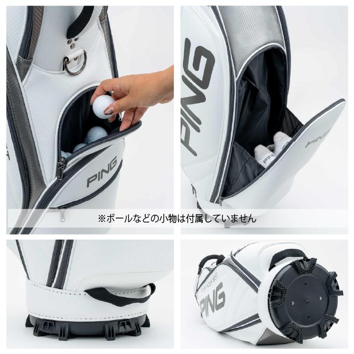 PING（ピン） CB-U2502 ソフトPU キャディーバッグ メンズ ゴルフ用品