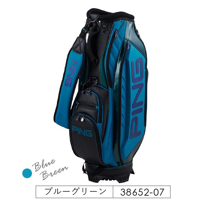 PING キャディバッグ 青色 CB-U2504 未使用タグ付き PING（ピン） CB-U2504 オーセンティックカート キャディバッグ
