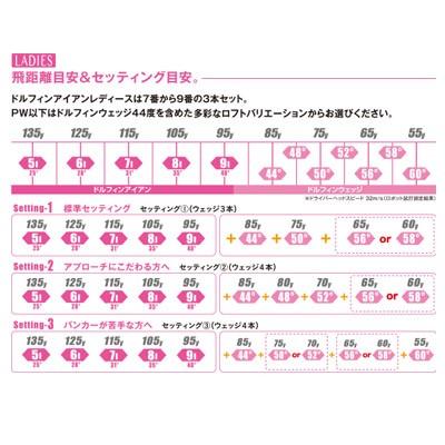 kasco Kasco [キャスコ] DOLPHIN IRON レディース ドルフィン