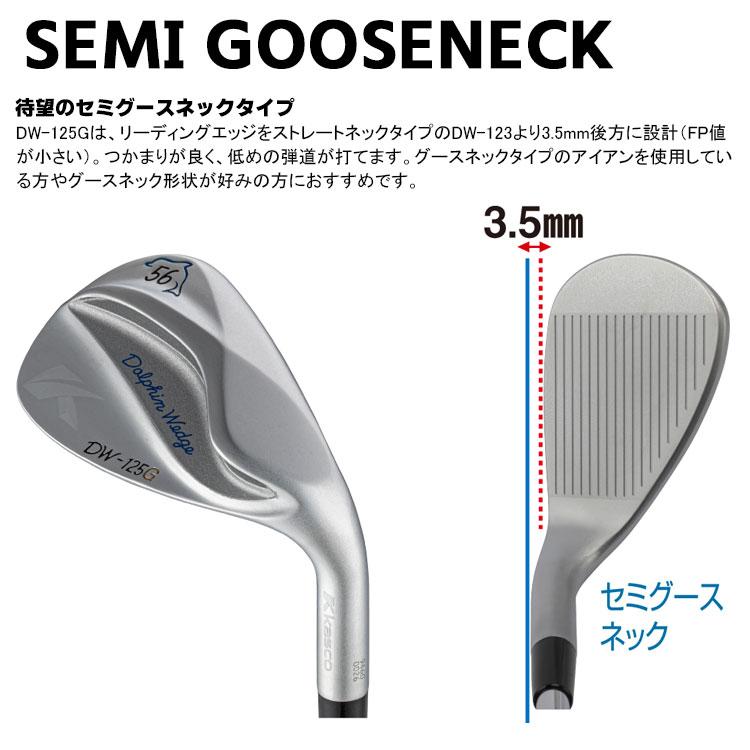 kasco（キャスコ） 即納 ドルフィン ウェッジ DW-125G クロムメッキ