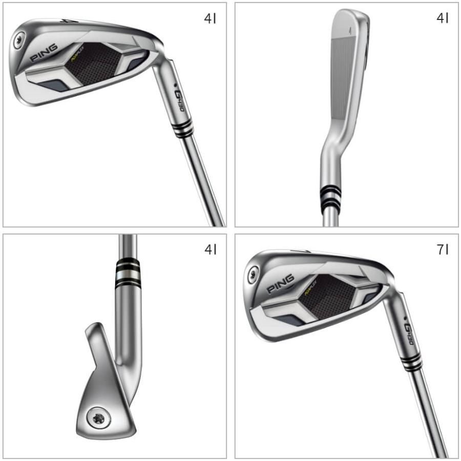 PING [ピン] G430 アイアン 6本セット (I6〜9、PW、45) 左用 N.S.PRO