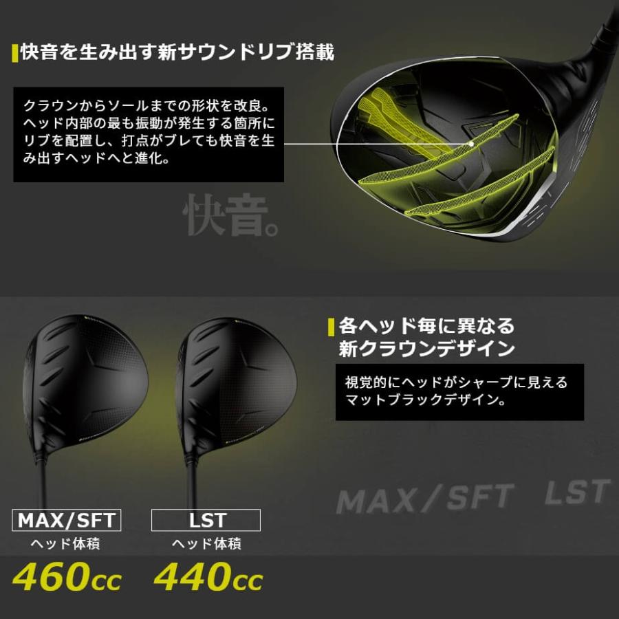 ピン G430 MAX マックス ドライバー ALTA J CB BLACK カーボンシャフト メンズ 左用 9° 10.5°  日本正規品 ゴルフ PING｜yatogolf｜04
