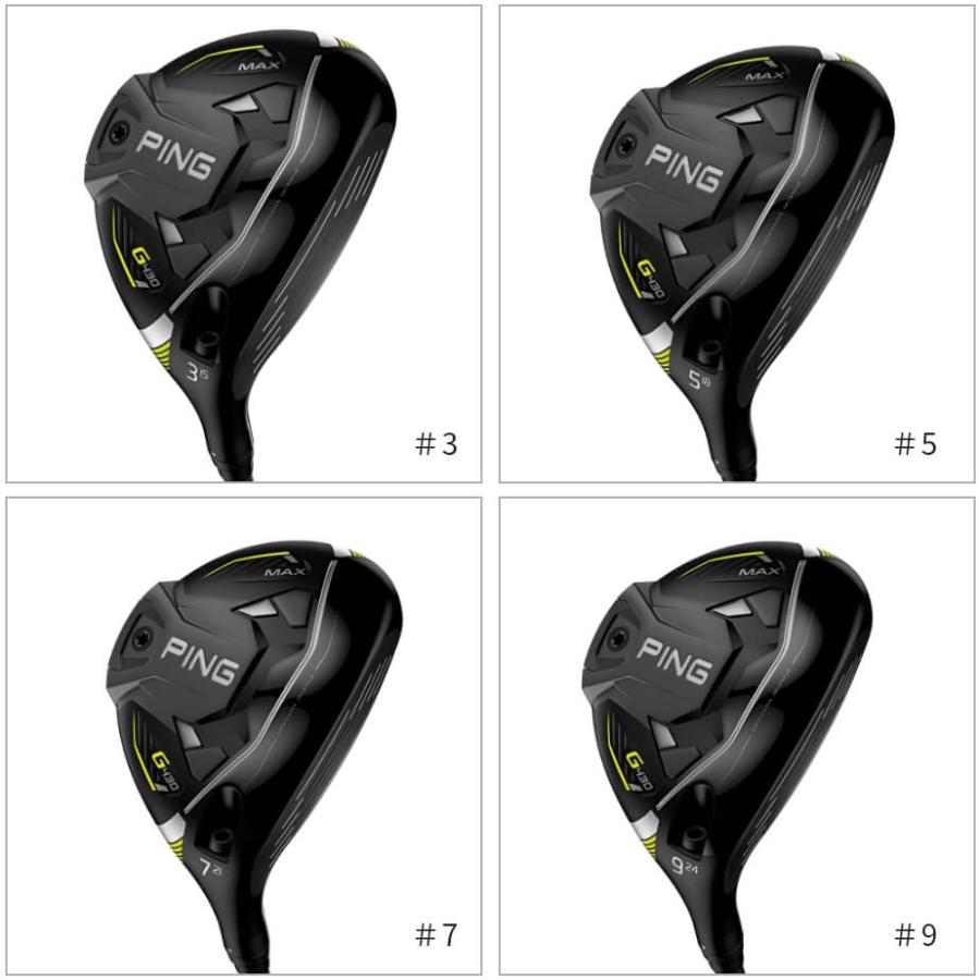 ウッド ピン PING G430 MAX フェアウェイウッド PING TOUR 2.0 BLACK  