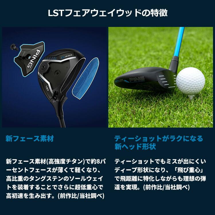 PING（ピン） G440 LST フェアウェイウッド PING TOUR 2.0 BLACK