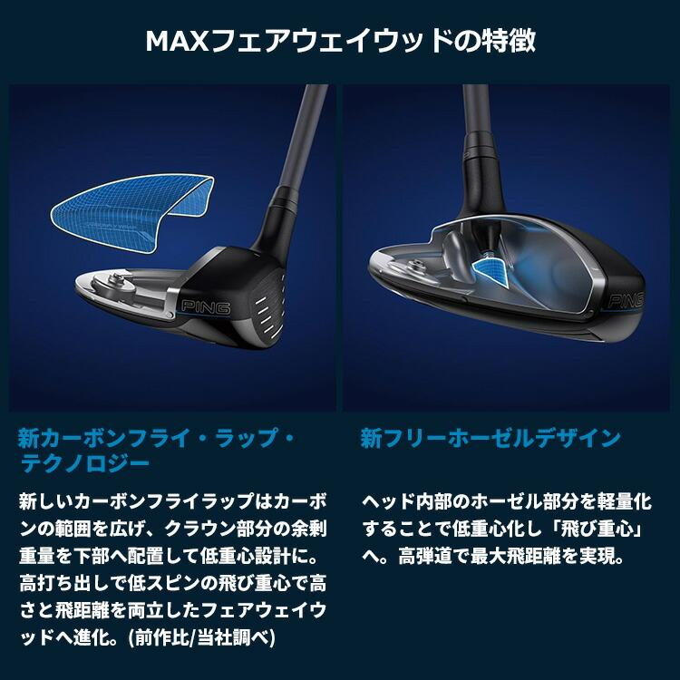 PING（ピン） G440 MAX マックス フェアウェイウッド ALTA J CB BLUE
