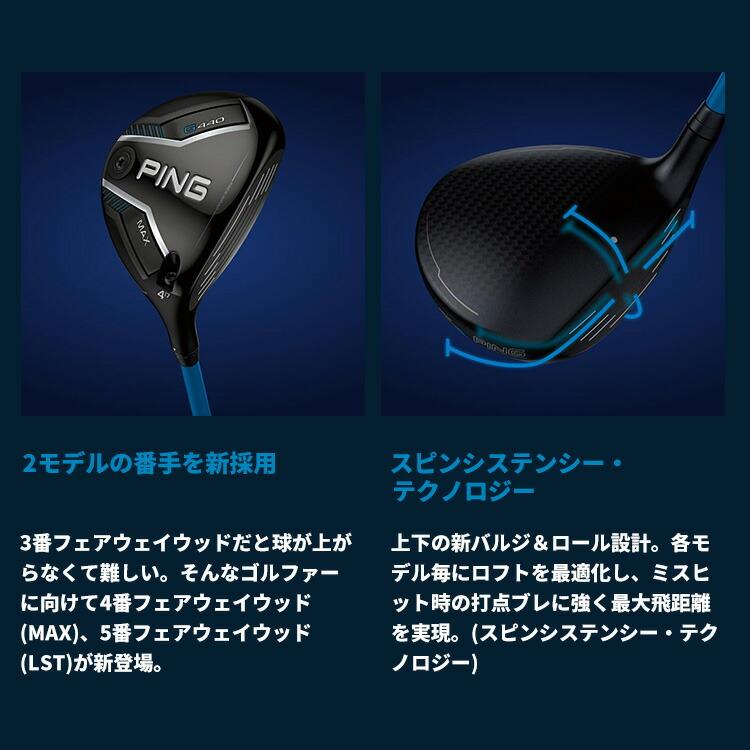PING（ピン） G440 MAX マックス フェアウェイウッド PING TOUR 2.0