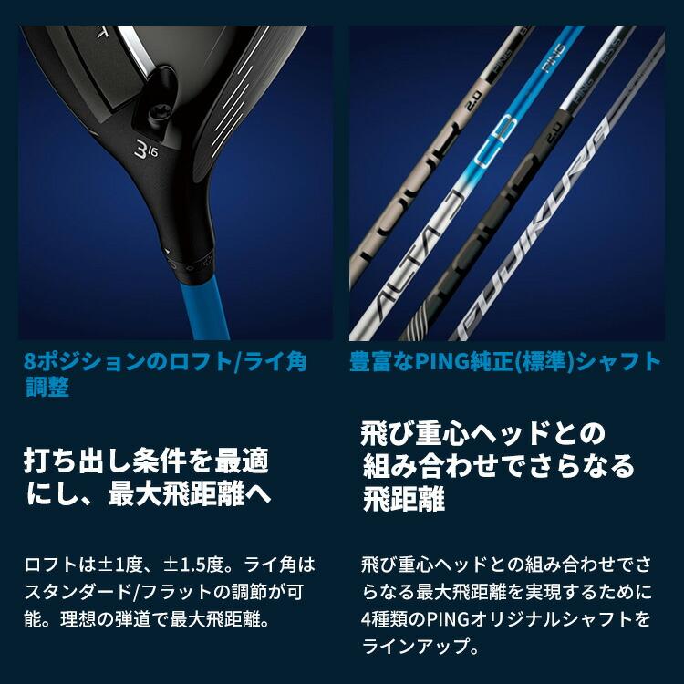 PING（ピン） G440 ハイブリッド FUJIKURA SPEEDER NX GREY