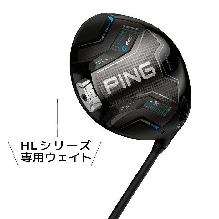 PING（ピン） 即納 G440 K HL ハイローンチドライバーFUJIKURA SPEEDER