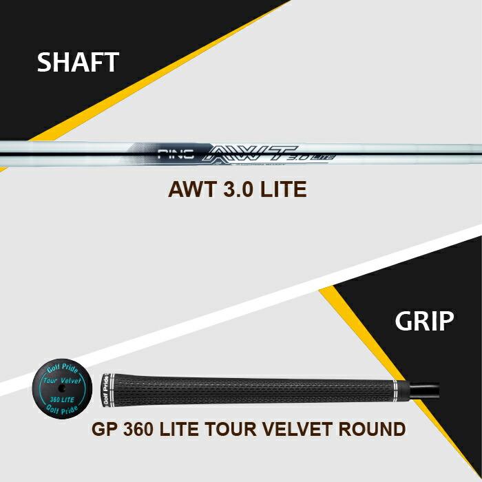 PING（ピン） G740 アイアン単品 AWT 3.0 LITE スチール PING GOLF