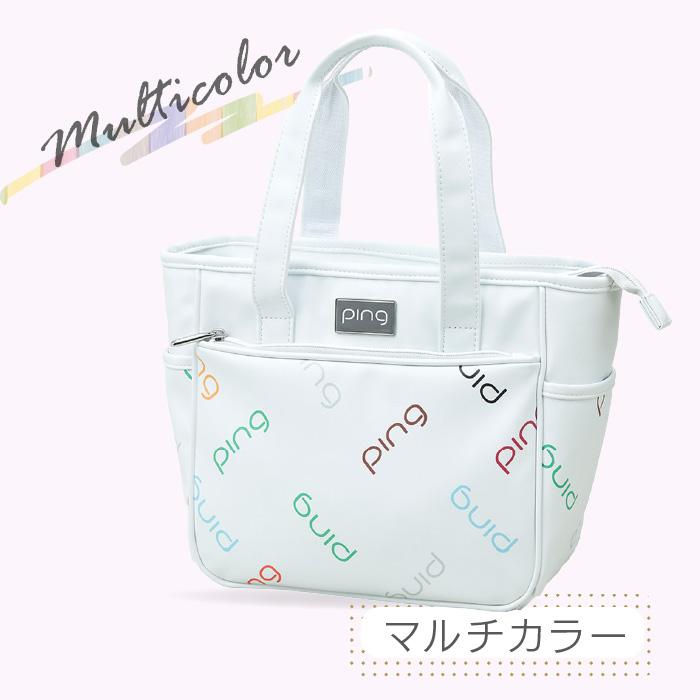 PING（ピン） モノグラム ラウンド トートバッグ GB-L2509 レディース