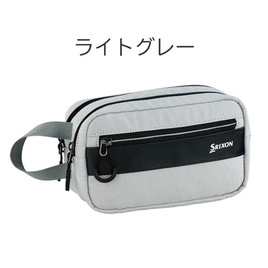 SRIXON ゴルフバッグ ダンロップ スリクソン DUNLOP ダブルポーチ