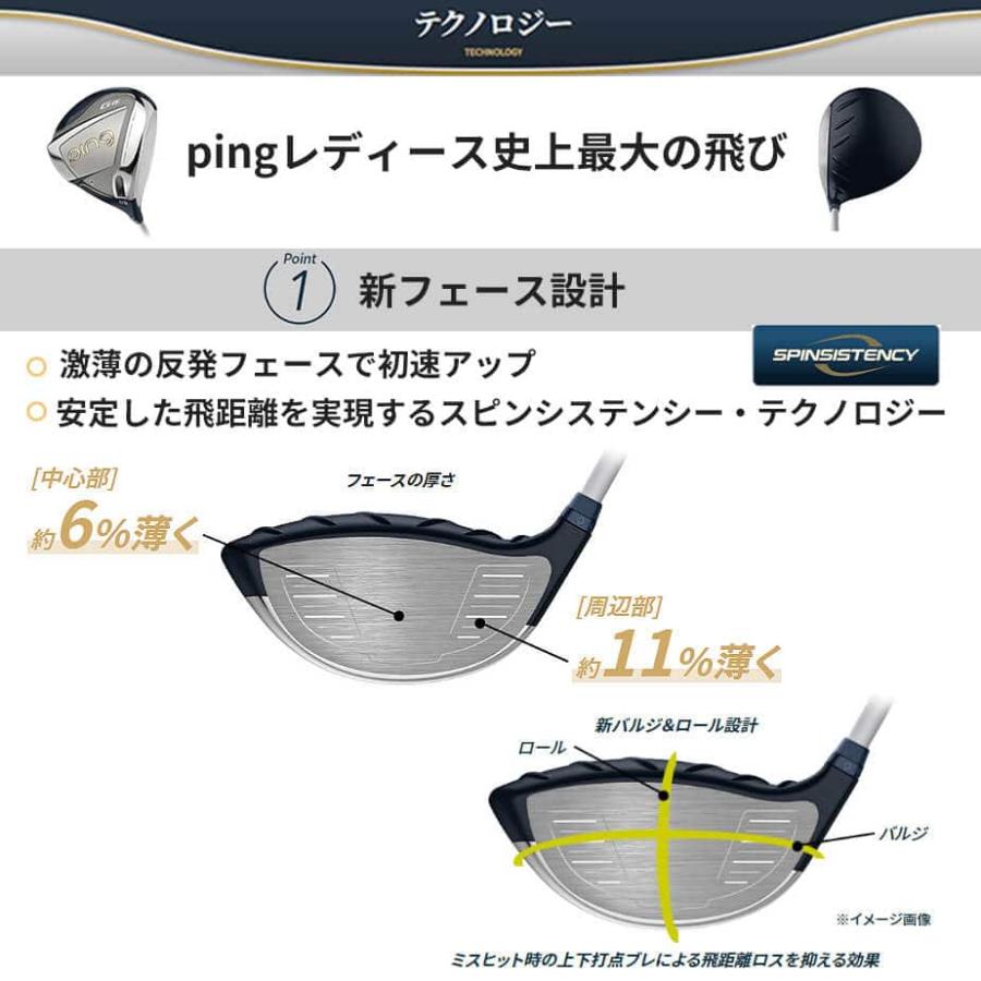 PING（ピン） G Le 3 [ジー・エルイー3] レディース ドライバー ULT