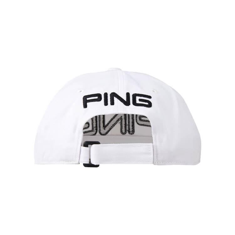 PING（ピン） ジュニアキャップ ホワイト ブラック ブルー レッド HW