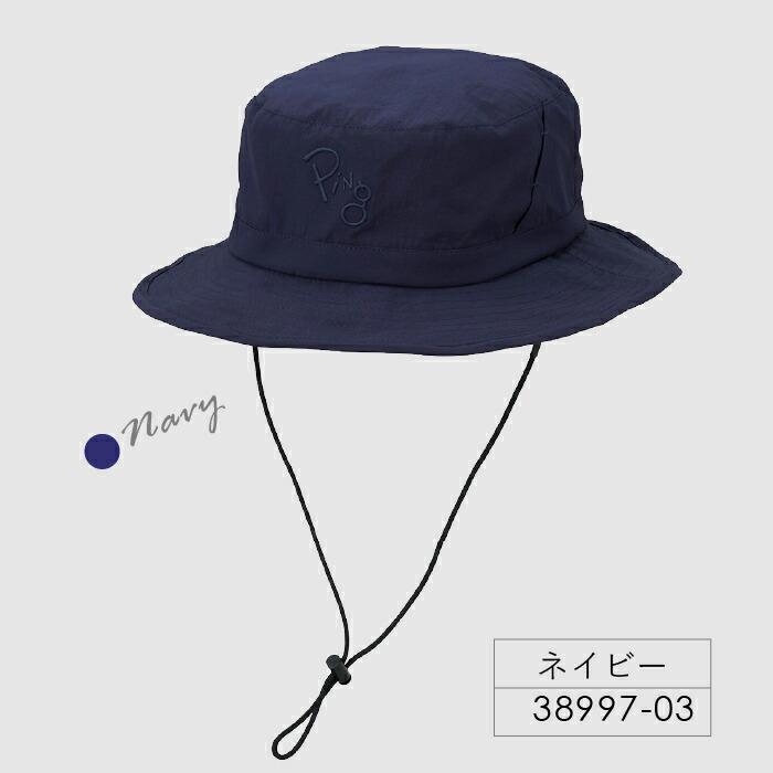 PING（ピン） HW-U2606 ウォーターリペレントハット 38997 PING GOLF