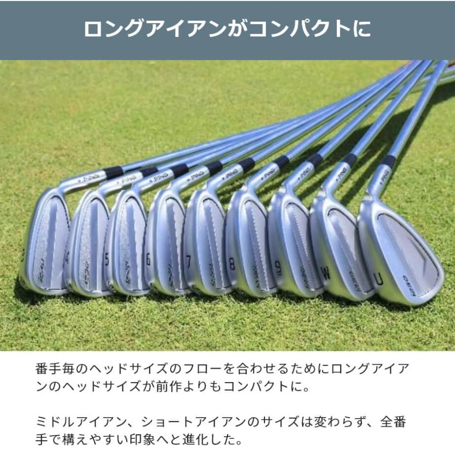 アイアン ピン PING i230 単品アイアン(3l、4l、UW) N.S.PRO 850GH neo スチールシャフト メンズ 左用 ゴルフ｜yatogolf｜06