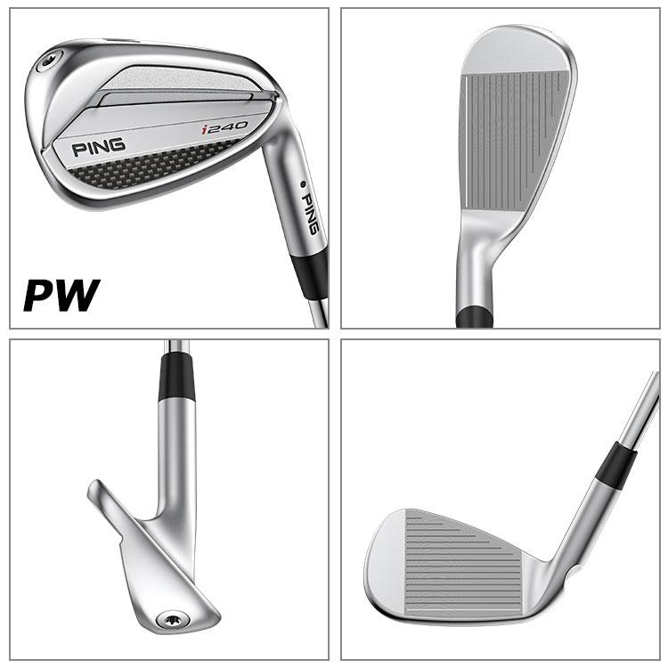 PING i240 TOUR 2.0 CHROME I 黒ドット PING ピン i240 アイアン 単品(3I、4I、5I、UW) TOUR 2.0 CHROME
