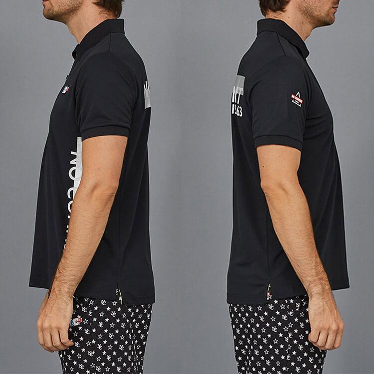 NO COMMENT PARIS (ノーコメントパリ) NC スポーツ ロゴ ポロ