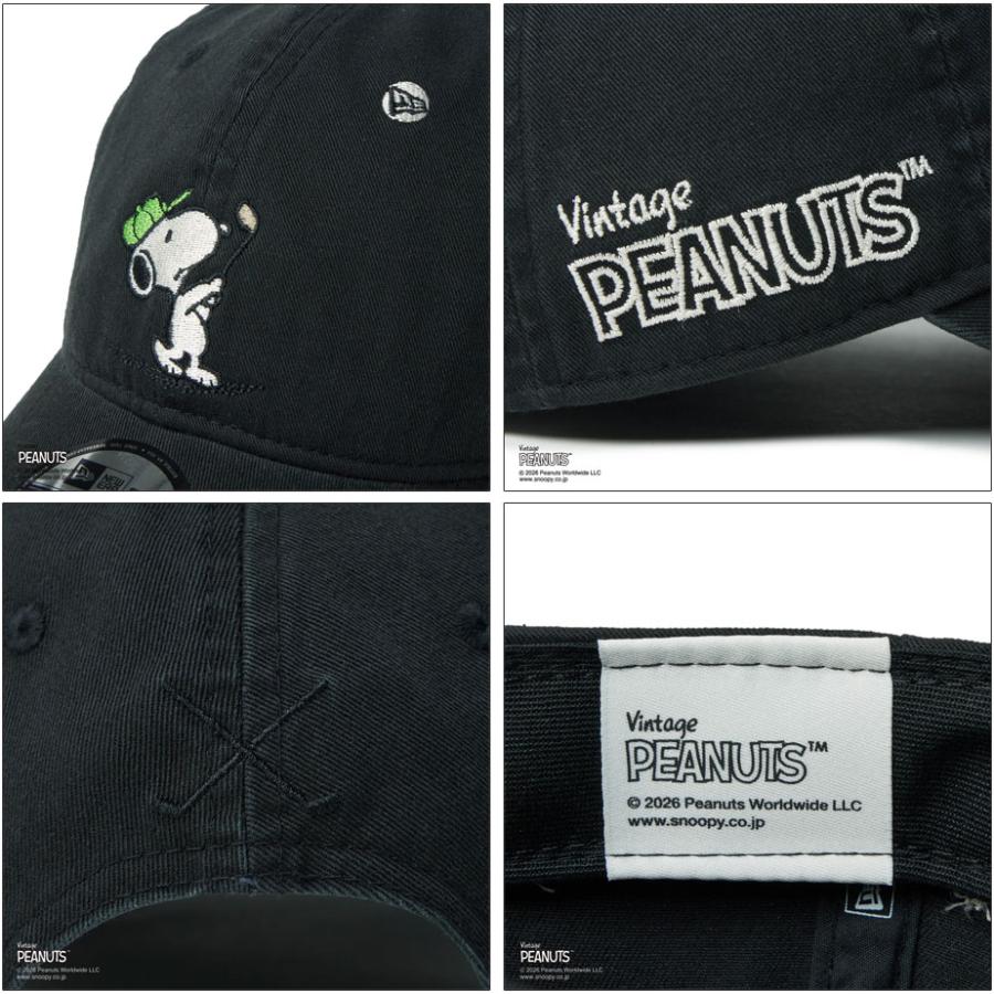NEW ERA（ニューエラ） ゴルフ 9TWENTY Vintage PEANUTS ピーナッツ