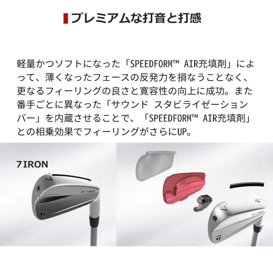 TaylorMade テーラーメイド P790 アイアン5本セット(#6-PW) N.S. TaylorMade テーラーメイド P790 アイアン5本セット(#6-PW) N.S.