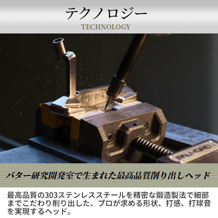 PING（ピン） PLD MILLED PUTTER ANSER 2D PING COMPOSITE-BLK 233