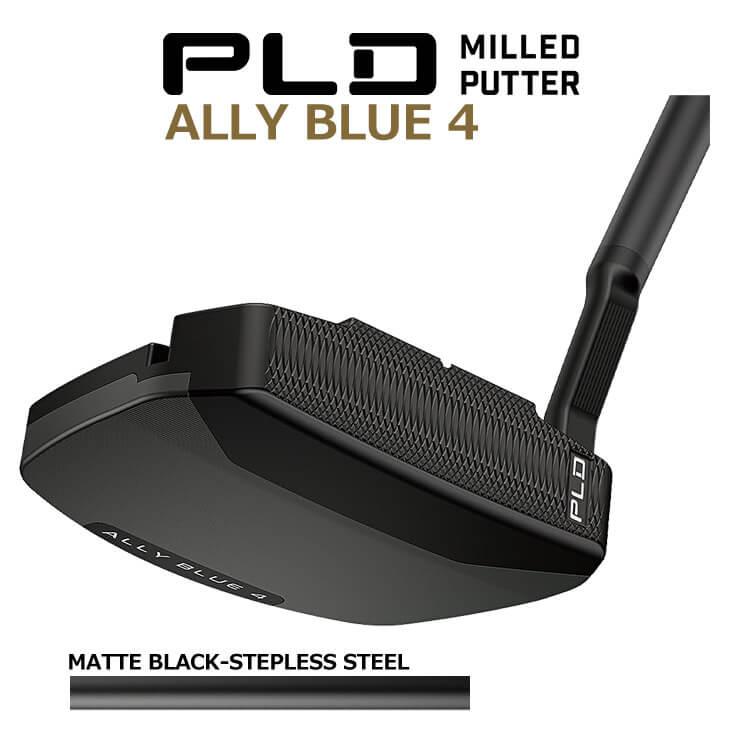 PING ピン PLD MILLED PUTTER ALLY BLUE 4 MATTE BLACK-STEPLESS PING ピン PLD MILLED PUTTER ALLY BLUE 4 MATTE BLACK-STEPLESS