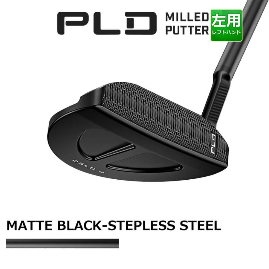 PING（ピン） PLD MILLED OSLO 4 MATTE BLACK Putter ピーエルディー