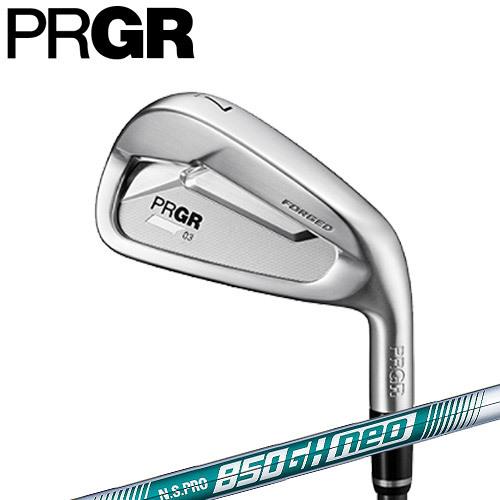 PRGR（プロギア） 03アイアン5本セット(#7-＃9、#PW、#AW) N.S.PRO