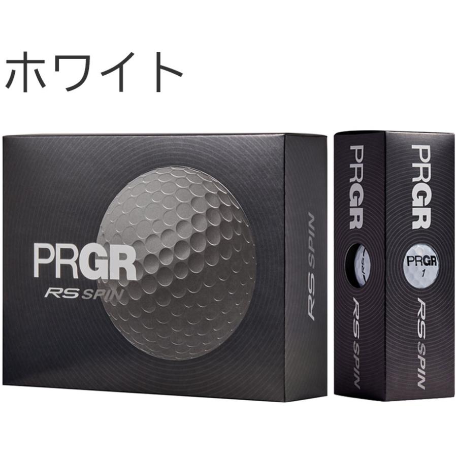 プロギア RS SPIN 2024 ゴルフ ボール 1ダース(12球)  無地 プレゼント コンペ PRGR | PRGR | 01