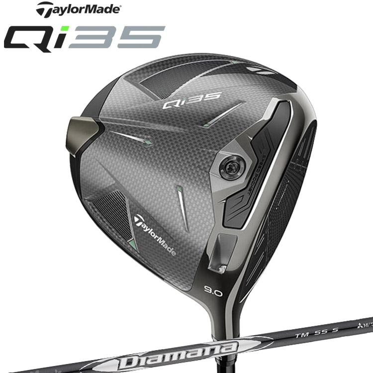 【中古ゴルフクラブ】テーラーメイド　Qi35　Qi35 ドライバー Diamana Silver TM55(2025)　シャフト：Diamana Silver TM55(2025) TaylorMade 【即納】テーラーメイド Qi35 ドライバー 右用 Diamana