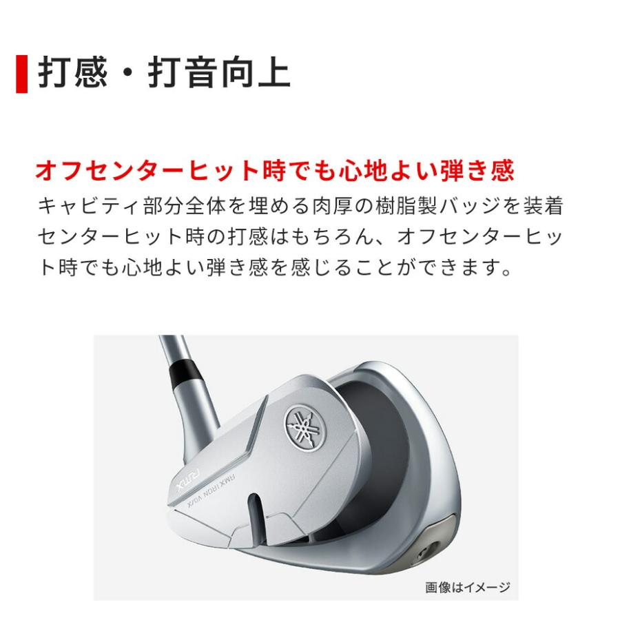 YAMAHA（ヤマハ） RMX VD/X アイアン 5本セット (＃6-PW) TENSEI TR I