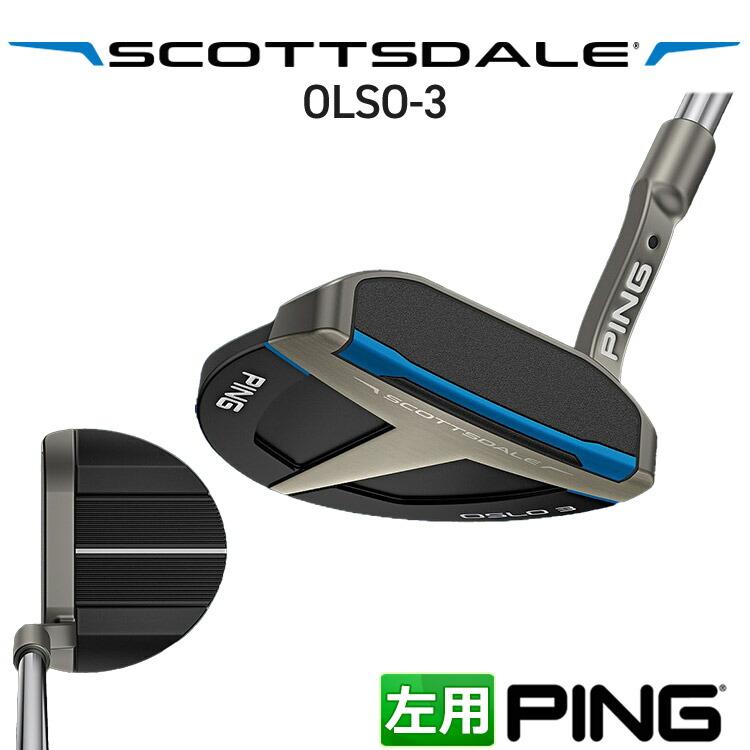 PING（ピン） SCOTTSDALE OSLO 3 パター マレット メンズ 左用