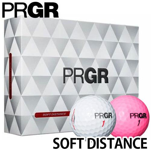 PRGR（プロギア） SOFT DISTANCE ゴルフ ボール (1ダース：12球