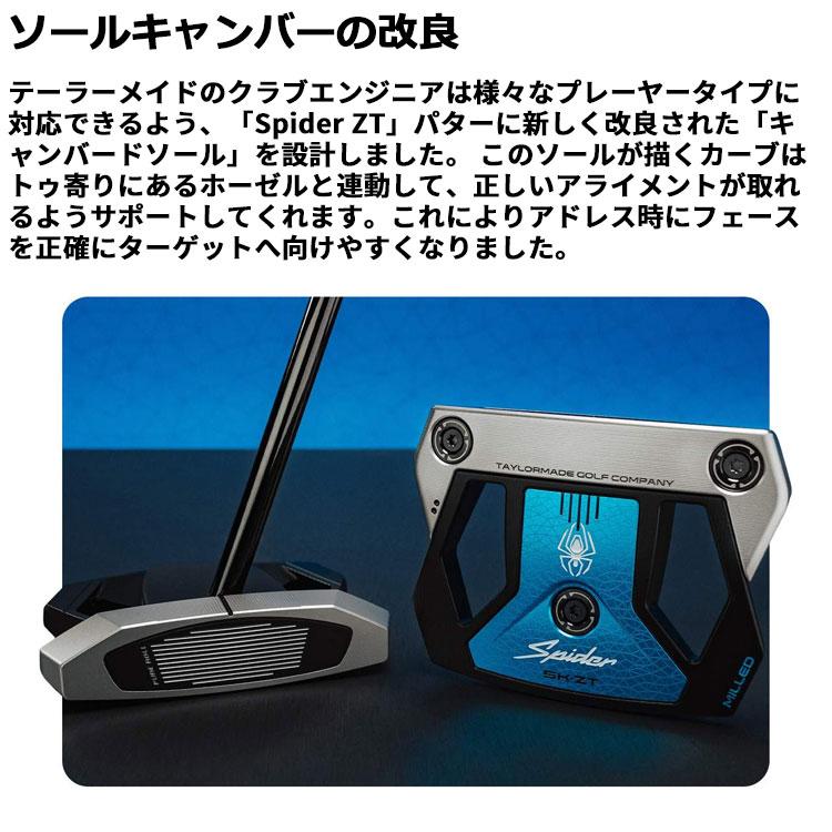 TaylorMade（テーラーメイド） スパイダー ZT パター 右用 ゴルフ